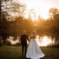 Becky and Sam got married at The Orangery